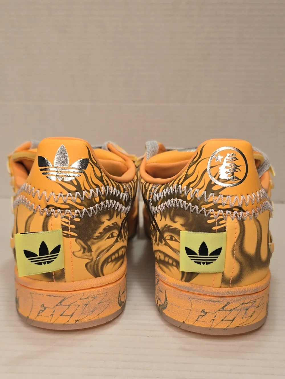 Adidas Superstar Hellstar Hazy Orange LA1501 - Picture 5 of 10